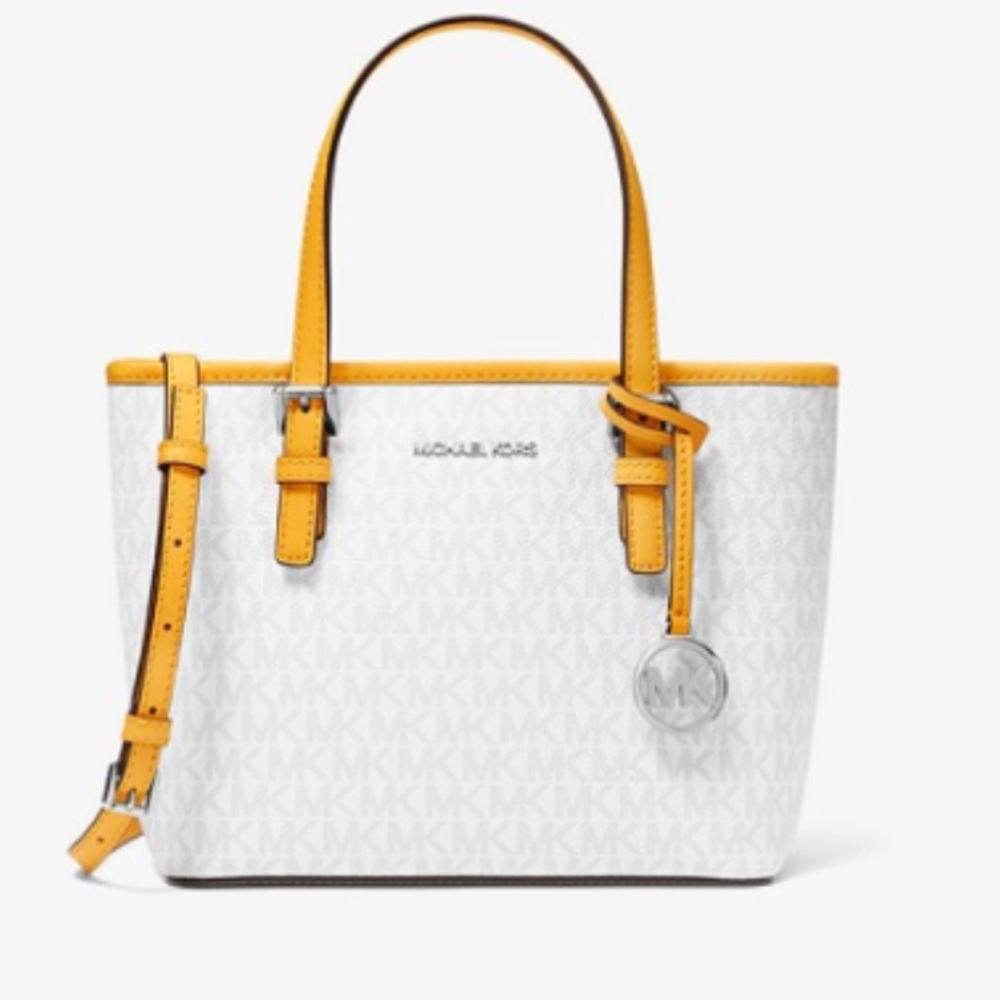 Michael Kors Jet set Small top zip Satchel - Picture 8 of 11